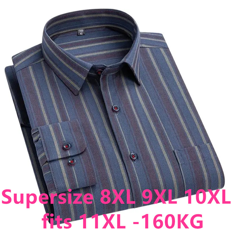 Oxford Cotton Casual Shirt Business - 남성용 100 면 긴팔 셔츠, 옥스포드