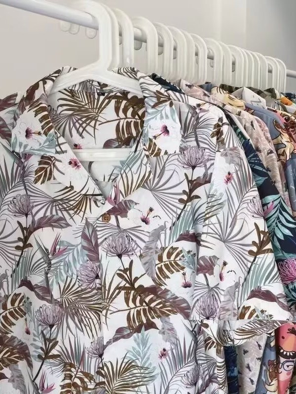 빈티지 태국풍 플로럴 셔츠 루즈핏 반팔 쿠바 칼라 디자 - Vintage Hawaiian Floral Shirt 리뷰 및 가격