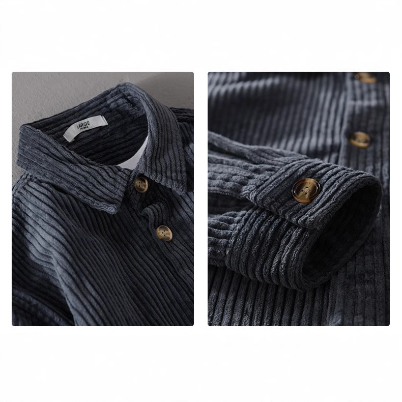 2026 신상 남성 코듀로이 셔츠 긴팔 캐주얼 버튼업  - Corduroy Button Up Shirt Men 리뷰 및 가격